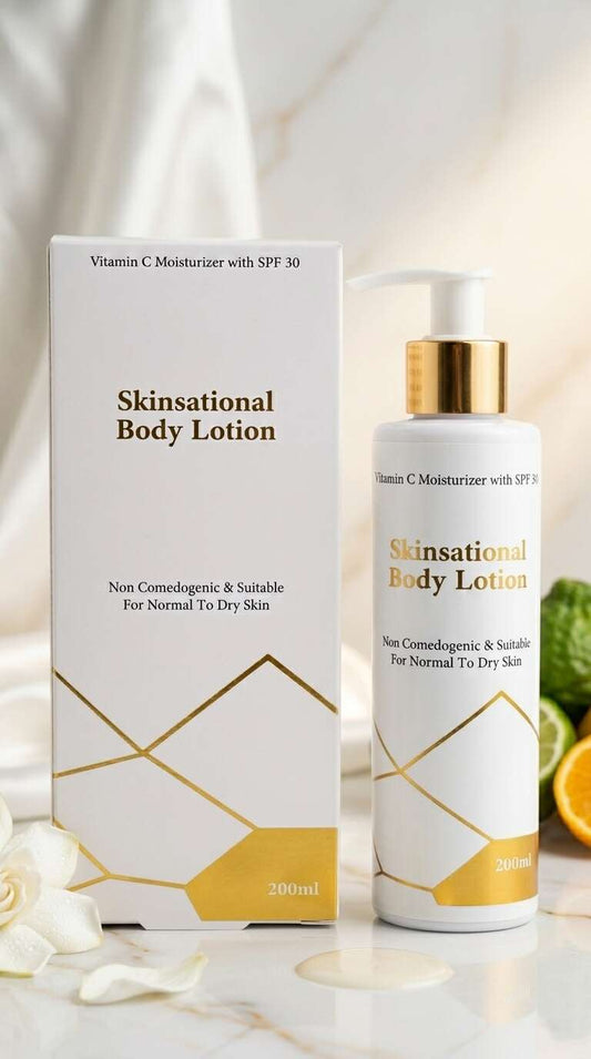 Glowvana Skinsational Body Lotion organic moisturizer Pakistan